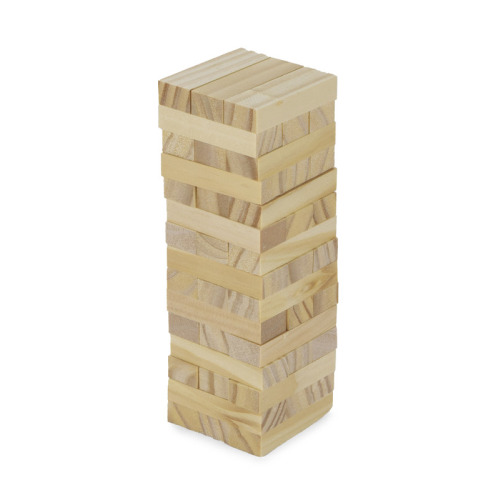 Gra drewniana BRICKS Naturalny 20156-17 