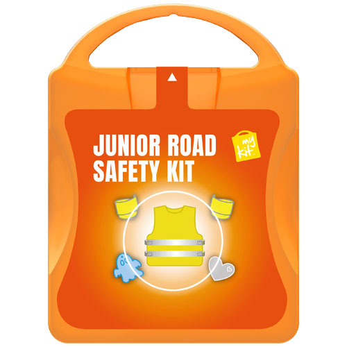 MyKit Bezpieczeństwo na drodze - Zestaw Junior Przezroczysty pomarańczowy 1Z259108 (3)