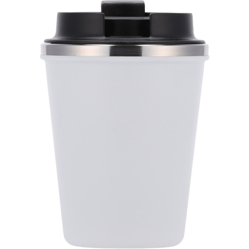 Kubek termiczny 350 ml z powłoką z recyklingu METODY Biały 8496206 (1)