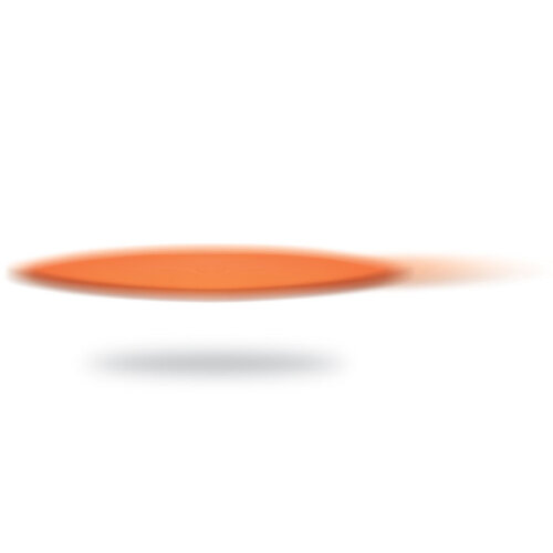 Nylonowe, składane frisbee pomarańczowy IT3087-10 (2)