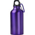 Bidon, butelka sportowa 400 ml z karabińczykiem fioletowy V4659-13  thumbnail