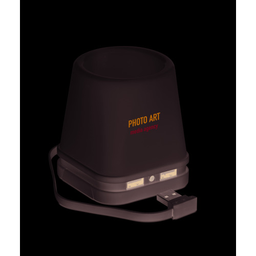 Hub USB-pojemnik na długopisy Biały MO9317-06 (8)