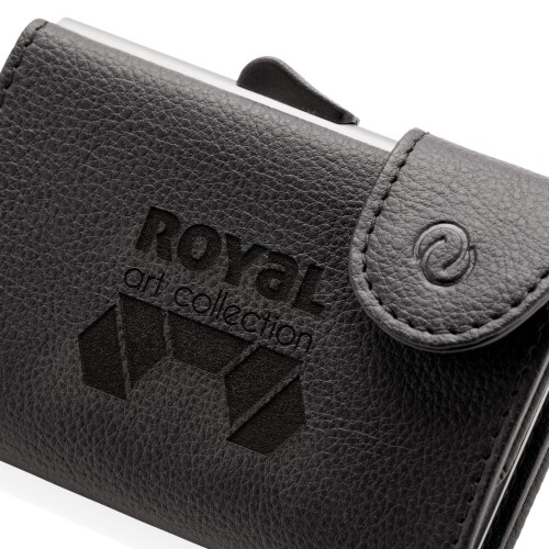 Etui na karty kredytowe i portfel C-Secure, ochrona RFID czarny, srebrny P850.511 (9)