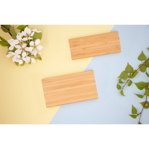 Bambusowy power bank 8000 mAh B'RIGHT | Caroline Drewno V0348-17 (1)