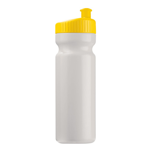Bidon Sportowy Design 750ml Biały / żółty LT98798-N0141 