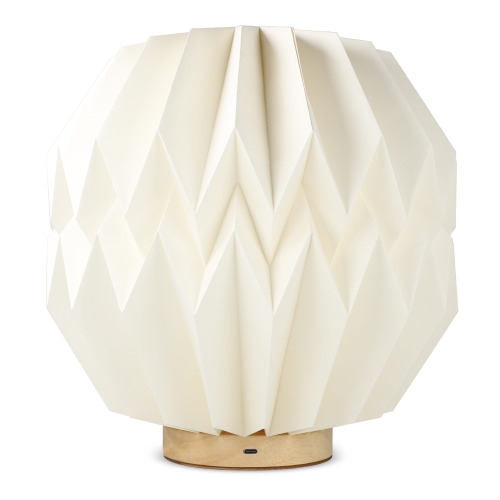 Coollux składana papierowa lampa LED Luna 25cm inspirowana origami Naturalny LT40727-N0094 (2)