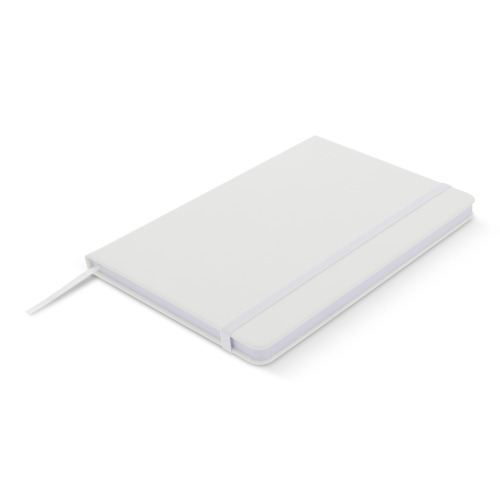 Notatnik A5 PU z kartkami papieru w kropki Biały LT92064-N0001 (3)