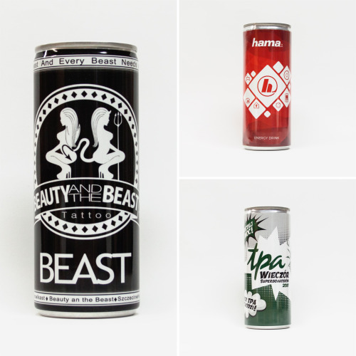 Napój energetyczny w puszce 250 ml Wielokolorowy NRG01 (1)