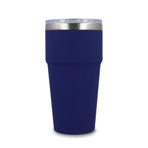 T-ceramiczny kubek do samochodu o miękkim dotyku 500ml Ciemnoniebieski LT98729-N0010 (4)