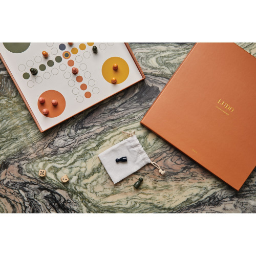 Gra planszowa "Chińczyk" VINGA Ludo Brązowy VG098-03 (13)