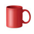 Kolorowy kubek ceramiczny czerwony MO6208-05  thumbnail