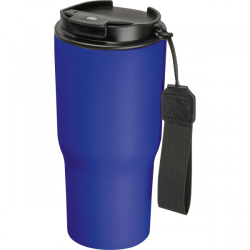 Kubek termiczny 550 ml ze stali z recyklingu DANA Niebieski 8523904 