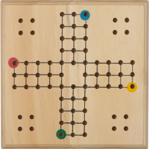 Gra chińczyk GREGORY Brązowy 5056601 (4)