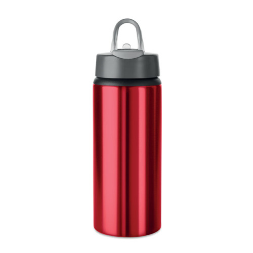 Butelka z aluminium 600 ml czerwony MO9840-05 (1)