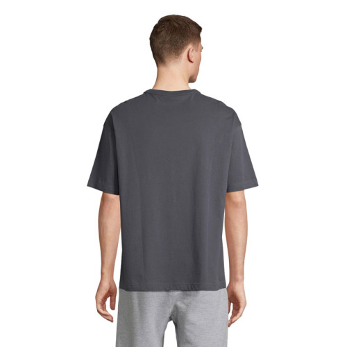 BOXY MEN T-SHIRT OVERSIZE Mysi Szary S03806-MU-M (1)
