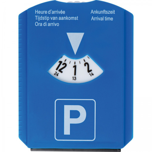 Parkometr ze skrobaczką do szyb DEIRDRE Niebieski 9901104 (3)