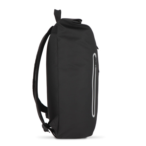 Powlekany PU plecak R-PET 600D o pojemności 20 l Czarny LT95357-N0002 (3)