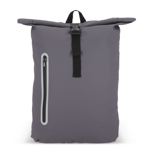 Powlekany PU plecak R-PET 600D o pojemności 20 l Szary LT95357-N0061 (1)