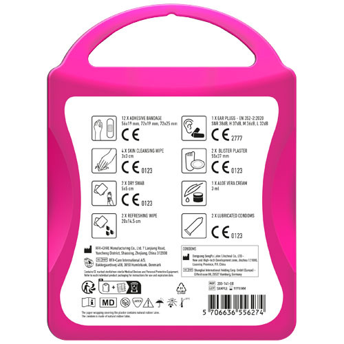 MyKit Zestaw Festival Plus Przezroczysta magenta 1Z252705 (4)