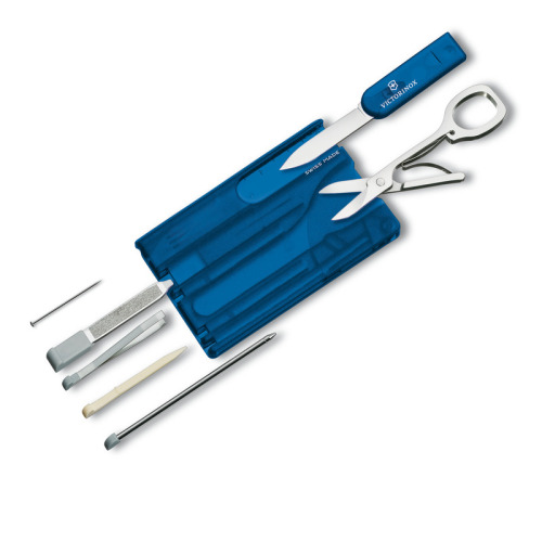 SwissCard Classic niebieski transparentny Niebieski 07122T264 (1)