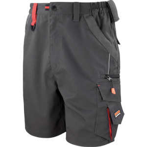 Szorty Robocze Unisex Klasyczne Wiatroszczelne - Grey & Black