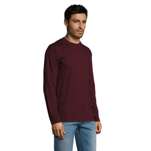 MONARCH Męski T-SHIRT 150g Oxblood S11420-OX-XL (2)