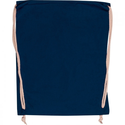 Worek sportowy bawełniany 140 g/m2 CARLSBAD Granatowy 002644 (1)