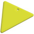 RFX™ reflective odblaskowa zawieszka z PVC, odwrócony trójkąt Neonowy żółty 1PR11413 (2) thumbnail