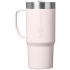 Termoizolowany kubek Stanley Everyday Suburban o pojemności 710 ml, wykonany z recyklingowanej stali nierdzewnej  Jasny różowy 10098540 (1) thumbnail