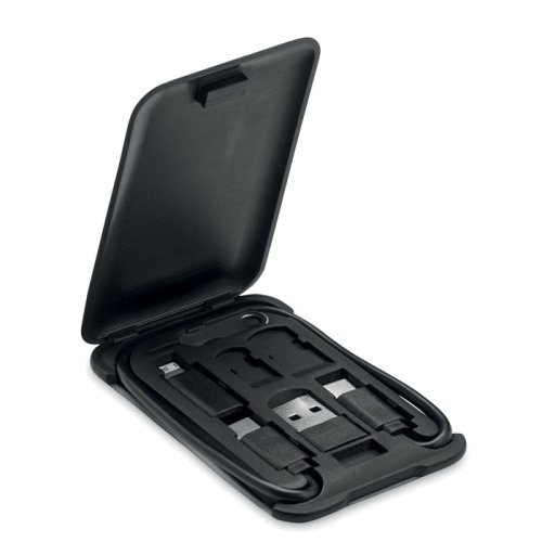 Kabel 3 w 1 z podstawką Czarny MO6817-03 (2)