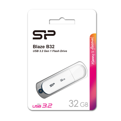 PENDRIVE B32, 256GB 3.2 SILICON POWER Biały EG829006 32GB (2)