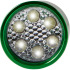 Latarka 6 LED zielony V8781-06 (3) thumbnail