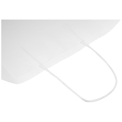 Torba z papieru Kraft ze skręconymi uchwytami – 32 x 12 x 40 cm Biały 1PQ00401 (4)