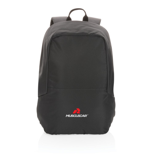 Plecak chroniący przed kieszonkowcami AWARE™ RPET Czarny P762.761 (6)