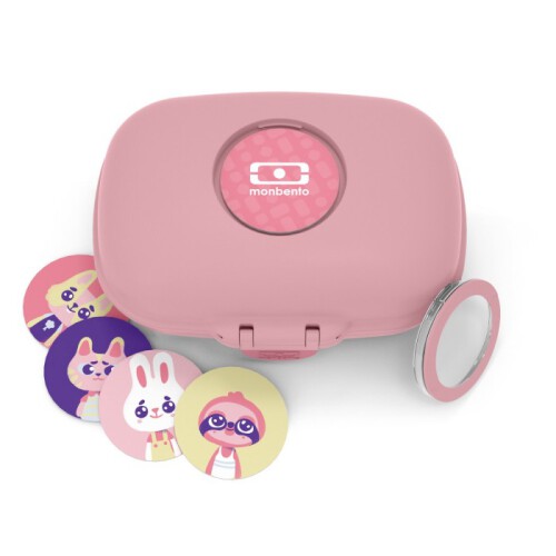 Lunchbox dziecięcy Gram MONBENTO, Pink Blush Pink Blush B316010029 (2)