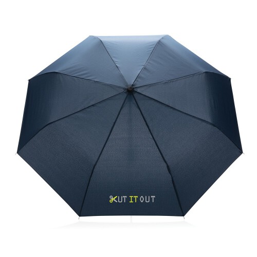 Mały parasol automatyczny 21" Impact AWARE rPET niebieski P850.585 (3)