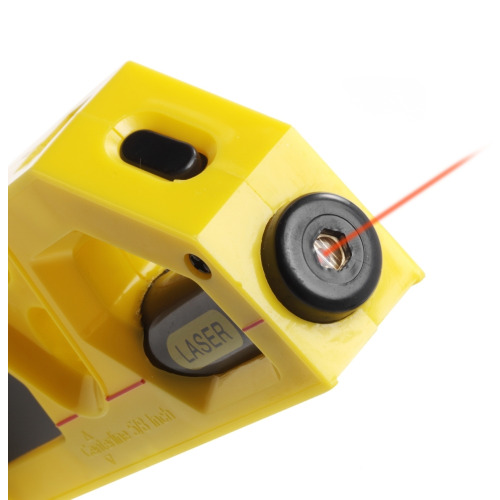 Miara 2 m, poziomica i laser żółty V5653-08 (1)