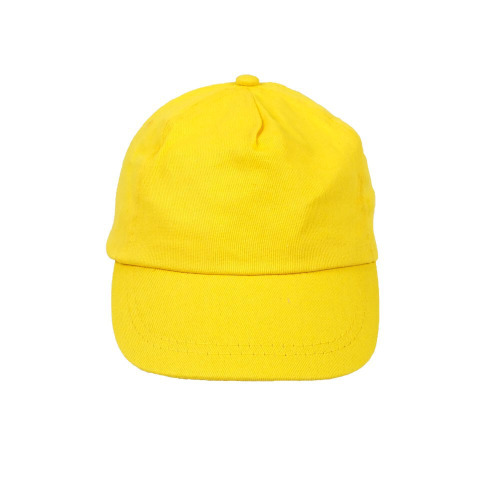 Czapka z daszkiem, rozmiar dziecięcy żółty V7052/A-08 (3)