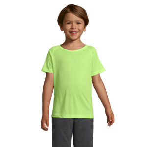 SPORTY Dziecięcy T-Shirt Neon Yellow
