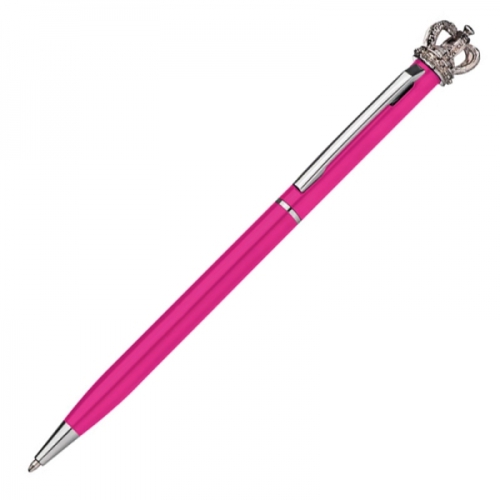 Długopis metalowy KINGS PARK różowy 048811 (2)