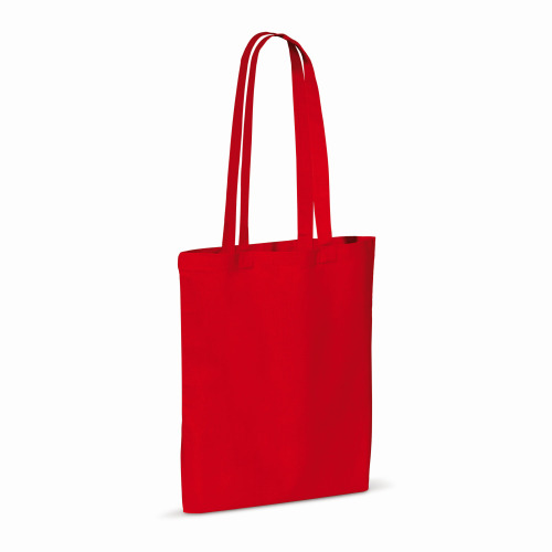 Torba z bawełny z recyklingu z dnem 140g/m² 38x42cm Czerwony LT95241-N0021 