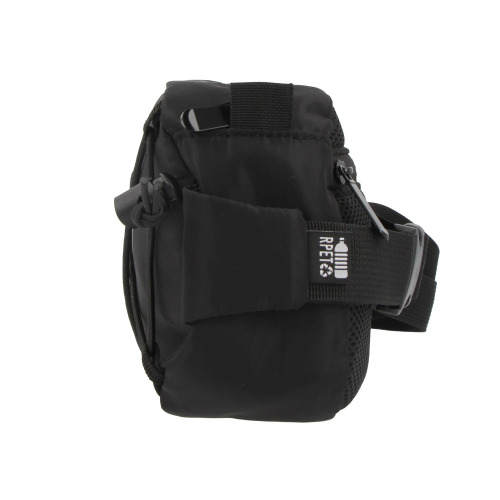 Torba crossbody R-PET ze sznurkiem ściągającym Czarny LT95296-N0002 (3)
