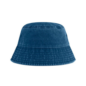Kapelusz Bucket Bawełniany Vintage Ochrona UV