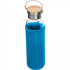 Butelka szklana z pokrowcem 600 ml RAMONA Jasnoniebieski 6318124 (2) thumbnail