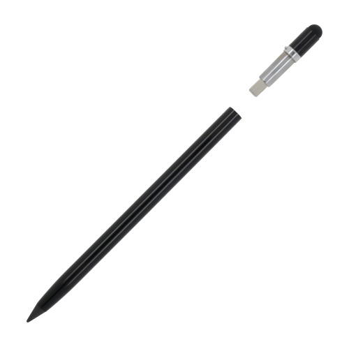 Aluminiowy ołówek o długiej żywotności z gumką Czarny LT91599-N0002 (1)