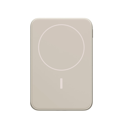 2PBM5000| Fresh 'n Rebel Compatible with MagSafe MagSafe Powerbank Wireless 5000mAh Beżowy LT49413-N0055 (2)