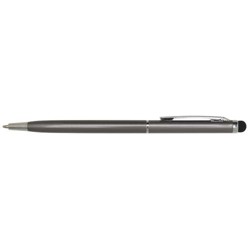 Ore aluminium ballpoint pen with stylus Tytanowy 10625682 (2)