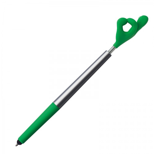 Długopis plastikowy touch pen Smile Hand CrisMa KARINA Zielony 1341509 (3)
