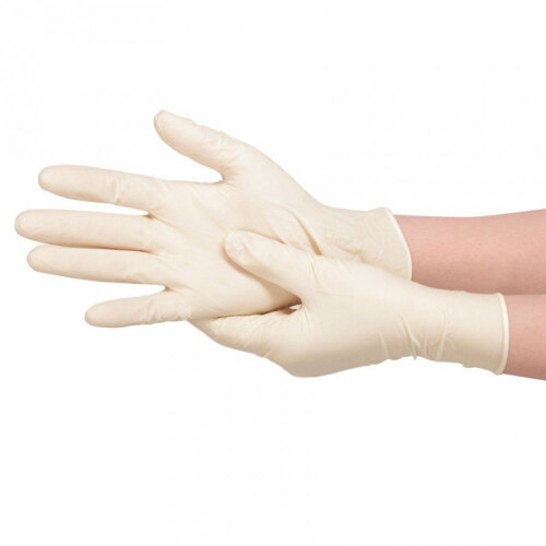 Rękawiczki lateksowe rozmiar XL 100 szt. biały 5166306 