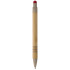 Długopis bambusowo-słomkowy Stylus Beżowy / czerwony LT87282-N5521 (3) thumbnail